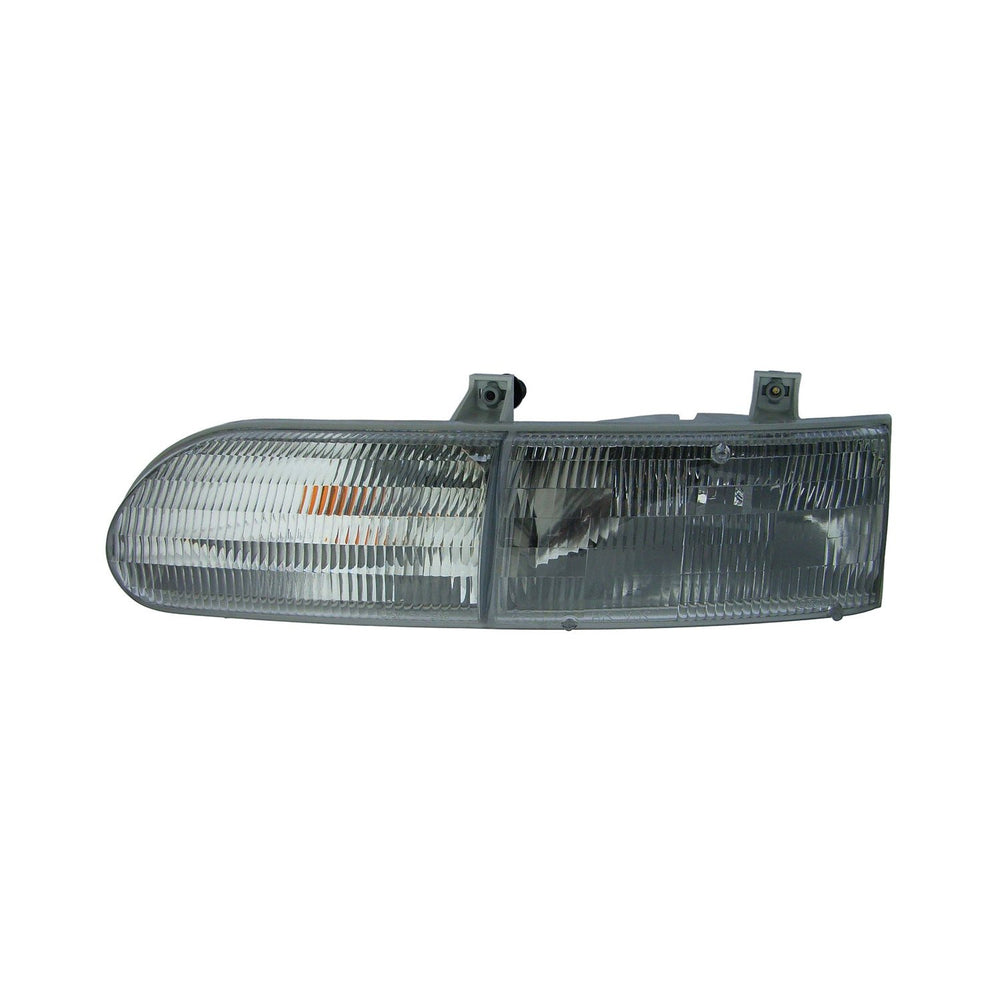 LH HEADLAMP ASSY COMPOSITE; L/GL; INCLUDES PARKLAMP; TAURUS 9295