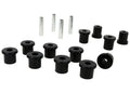 Spring - eye front rear and shackle bushing 12 Bushings 4 Tubes Grease