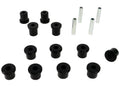 Spring - eye front rear and shackle bushing 12 Bushings 4 Tubes Grease