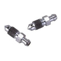 Goodridge 21in Universal Brake Line Assembly w/Black Zinc Fittings & Black Hose