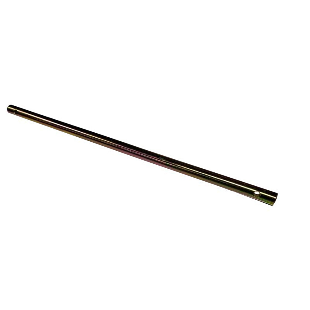 REPLACEMENT ADJUSTABLE YELLOW ZINC CHUTE SHAFT FOR SALTDOGG 1400701SS AND 1400601SS SPREADERS