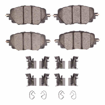 R1 16-25 Fiat 124 Spider Front Euro Ceramic Pads & Hardware Kit