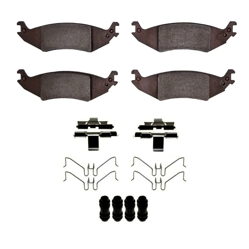 R1 04-06 Ford E-150 Club Wagon Rear Optimum OE Pads & Hardware Kit