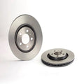 Brembo 98-06 Volkswagen Beetle/99-06 Golf/99-05 Jetta Front Premium UV Coated OE Equivalent Rotor