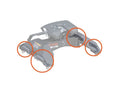 REPLACEMENT 5TH WHEEL PUCK SYSTEM H