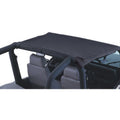 California Brief Soft Top for 1997-2006 Jeep Wrangler TJ, Spice Denim, Windshield Channel Required (sold separately) Rampage