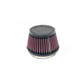 K&N Filter Universal Rubber Filter 3 1/2 inch Flange 4 5/8 inch Base 3 1/2 inch Top 3 inch Height