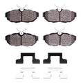 R1 05-14 Ford Mustang Rear Euro Ceramic Brake Pads and Hardware Kit