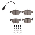 DFC 13-23 Audi S3 (Mexico) Rear Euro 5000 Ceramic Brake Pads and Hardware Kit