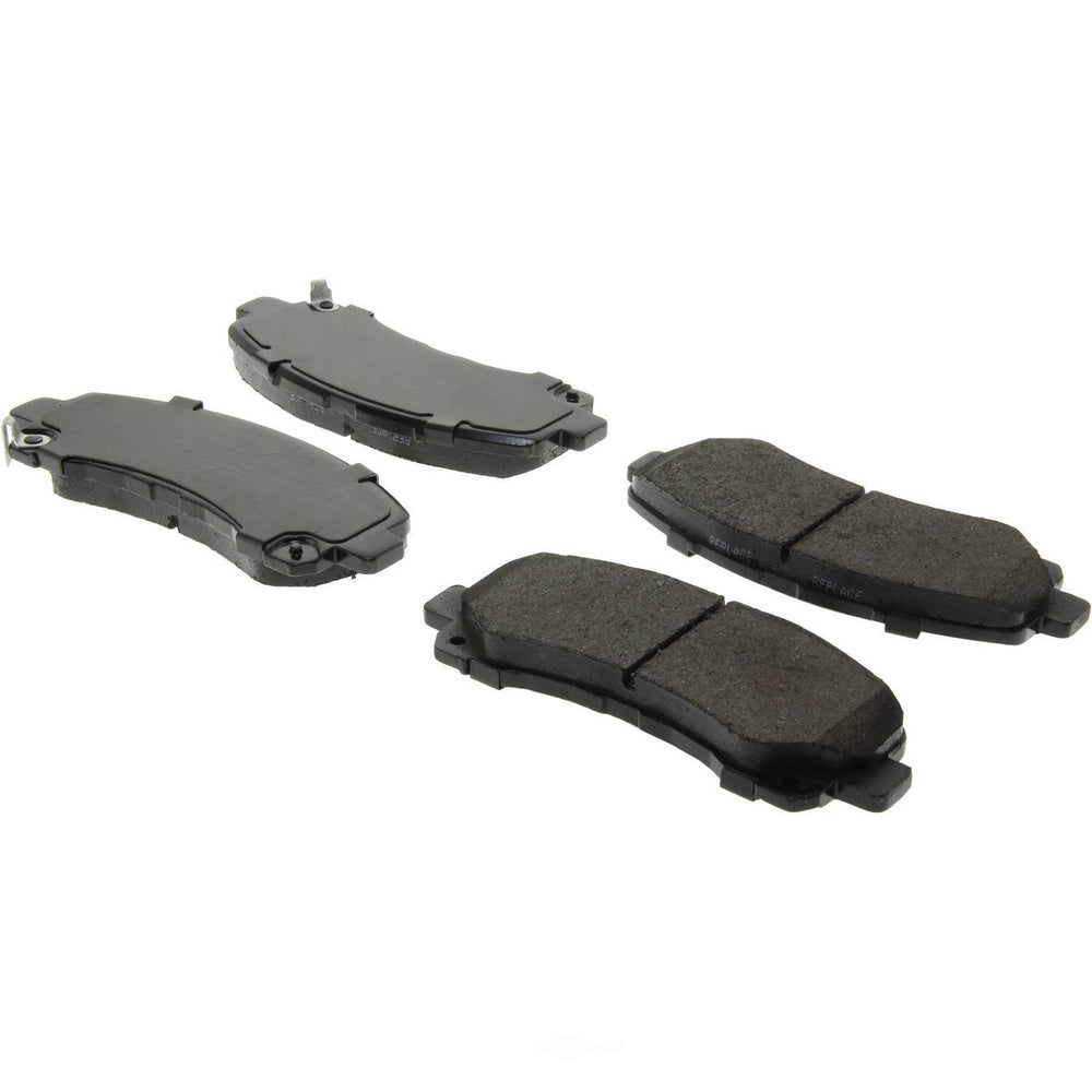 Centric Posi-Quiet Ceramic Brake Pads w/Shims - Front