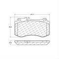 PREMIUM CERAMIC BRAKE PADS SHIMS AN