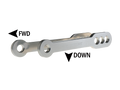 Vortex Racing 99-21 Suzuki GSX-R1300 R Hayabusa Lowering Link Kit- Silver
