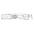 All Balls Racing 05-06 Honda CRF450R Carburetor Rebuild Kit