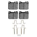DFC 73-79 Mercedes-Benz 280CE Front 5000 Advanced Low Metallic Brake Pads and Hardware Kit