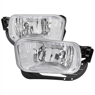 10-17 2500 3500 FOG LIGHTS WITH METAL BRACKET - CLEAR LENS