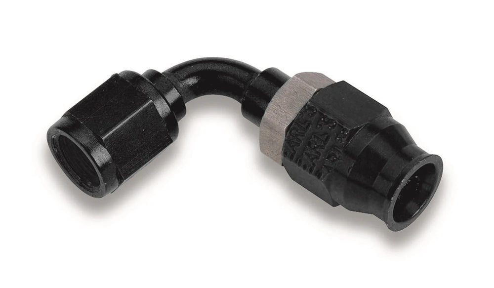 BLACK -6 90 DEG AL TUBE ADJ. SPEED-SEAL