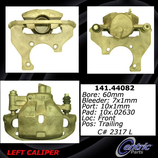 SEMI-LOADED BRAKE CALIPER