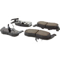 Centric Posi-Quiet Ceramic Brake Pads w/Shims & Hardware - Rear