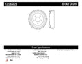 Centric 83-97 Ford Ranger Rear Standard Brake Drum