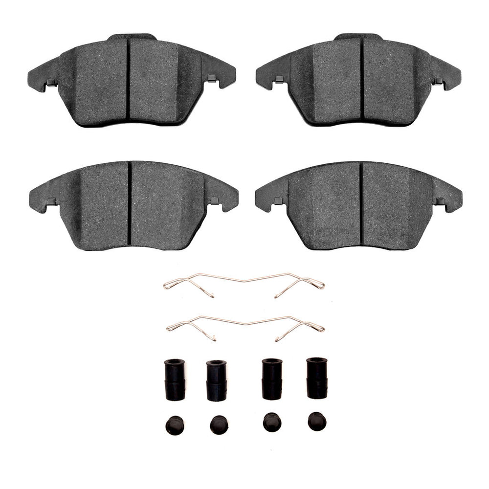 R1 05-19 Volkswagen Beetle Front Ceramic Brake Pads & Hardware Kit