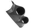 Autometer 95-98 Nissan 240SX 52mm Black Dual Gauge Pod