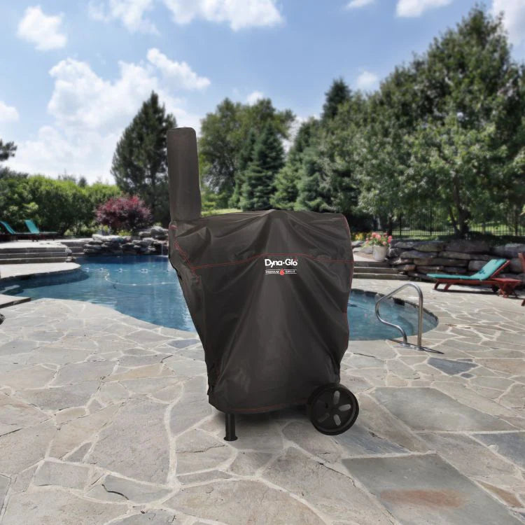 BARREL CHARCOAL GRILL COVER FOR USE WITH DGSS443CB & DGSS443CBD