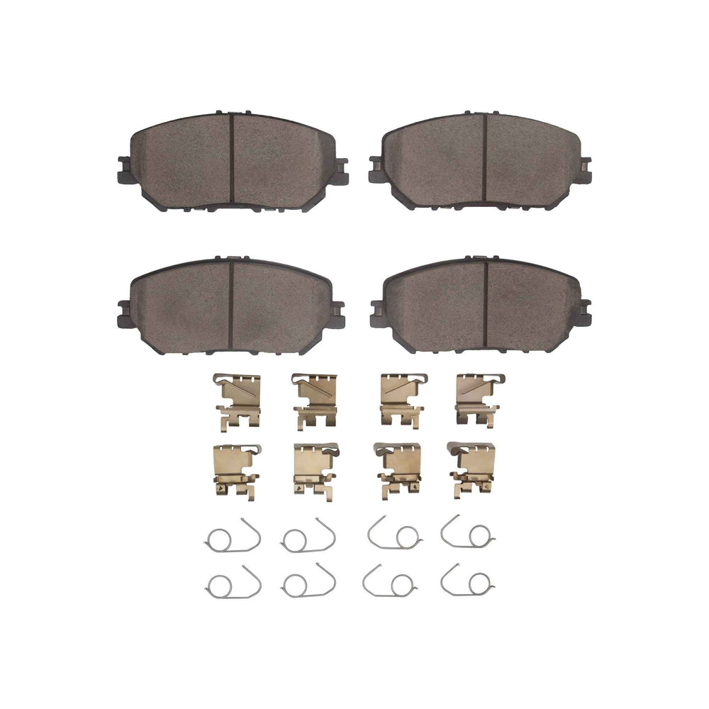 R1 21-25 Nissan X-Trail (Mexico) Front Ceramic Pads & Hardware Kit