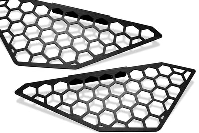 VENGEANCE SIDE LIGHT MESH INSERT COVER (V4051 & V4052) BARE STEEL