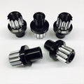 Billet Aluminum 12pt Lug Nuts - 1/2 5pk