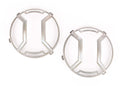 Rugged Ridge 07-18 Jeep Wrangler JK/JKU Raw Elite Headlight Euro Guards