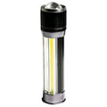 1700 Lumen Ultra High Power CREE XHP35.2 LED Flashlight w LED side lantern feature female USB plug to charge electronic devices - BLACK