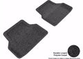 3D CLASSIC FLOOR MAT 2ND ROW BLACK