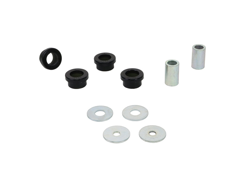 Trailing arm - rear bushing 4 Bushings 2 Tubes 4 Washers Install Guide Grease