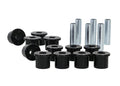 Spring - eye rear bushings 12 Bushings 6 Tubes Grease Install Guide