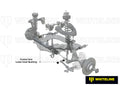 FRONT CONTROL ARM LOWER BUSHING 8891 HONDA