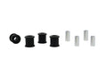 Trailing arm - upper bushing 4 Bushings 4 Tubes Grease