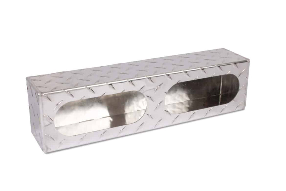 ALUMINUM SINGLE MOUNTING BOX 6.5IN OVAL HOLE