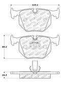 DFC 03-16 Porsche Cayman Rear 4000 HybriDynamic Brake Pads and Hardware Kit