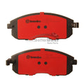 Brembo 03-05 Infiniti G35/03-05 Nissan 350Z/07-12 Sentra Premium NAO Ceramic OE Equivalent Pad - Fr