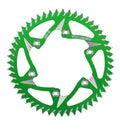 Vortex Racing Aluminum Rear Sprocket 520 52 Tooth- Silver