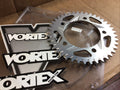 Vortex Racing Aluminum Rear Sprocket 520 41 Tooth- Silver