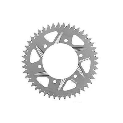 Vortex Racing Aluminum Rear Sprocket 520 50 Tooth- Silver