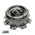 FUEL POLISHED BILLET CAP FOR 8X6.5/