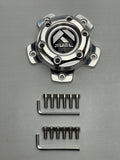FUEL RAW BILLET CAP FOR 5X4.5/5X5.0