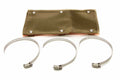 DEI Pipe Shield w/Stainless Steel Clamps - 6in x 12in - Titanium