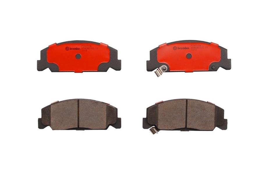 Brembo 90-00 Honda Civic/93-97 Civic del Sol/90-91 CRX Front Premium NAO Ceramic OE Equivalent Pad