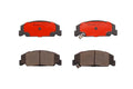 Brembo 90-00 Honda Civic/93-97 Civic del Sol/90-91 CRX Front Premium NAO Ceramic OE Equivalent Pad