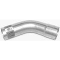 45 Bend Aluminized 3.0id x 3.0od 6in Radius