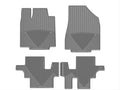 WeatherTech 13+ Nissan Pathfinder Rear Rubber Mats - Grey