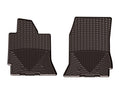 WeatherTech 2014+ Chevrolet Corvette Front Rubber Mats - Cocoa